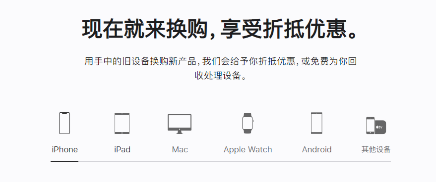 德保苹果手机维修分享iPhone以旧换新的去处 