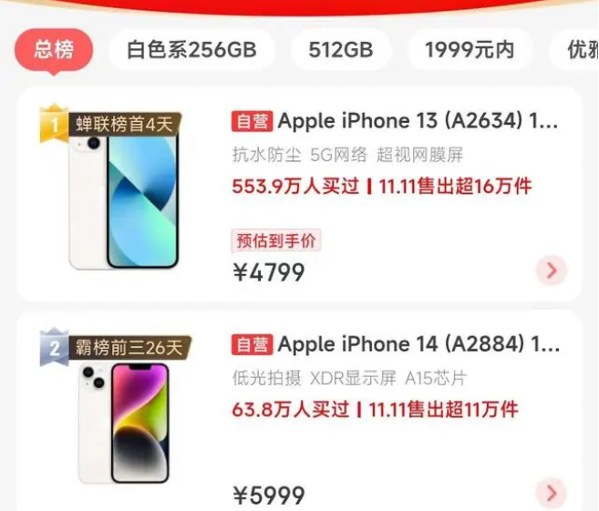 德保苹果14维修分享iPhone14配置不如同价位的安卓还能大卖 