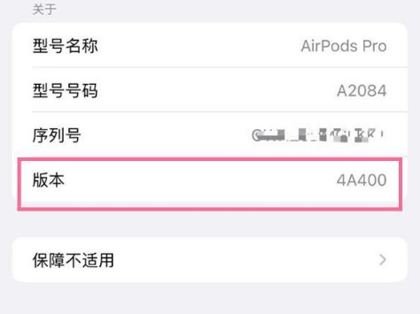 德保苹果手机维修分享AirPods pro固件安装方法 