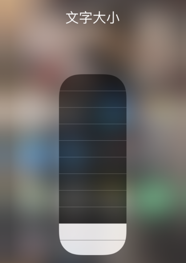 德保苹果手机维修分享小技巧：在 iPhone 控制中心快速调节字体大小 
