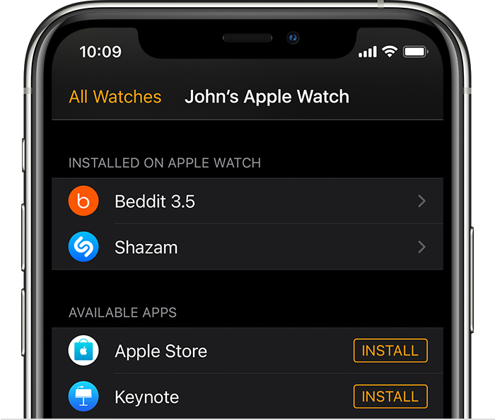 德保苹果手机维修分享如何在 Apple Watch 上下载应用 