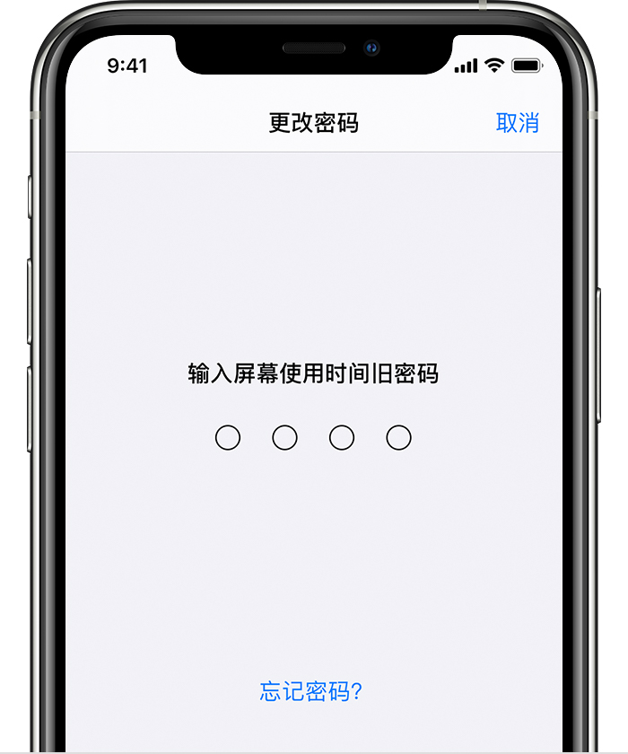 德保苹果手机维修分享iOS 14 忘记屏幕使用时间密码怎么办 